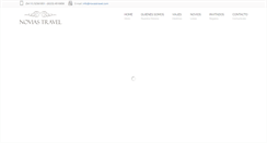 Desktop Screenshot of noviastravel.com