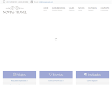 Tablet Screenshot of noviastravel.com
